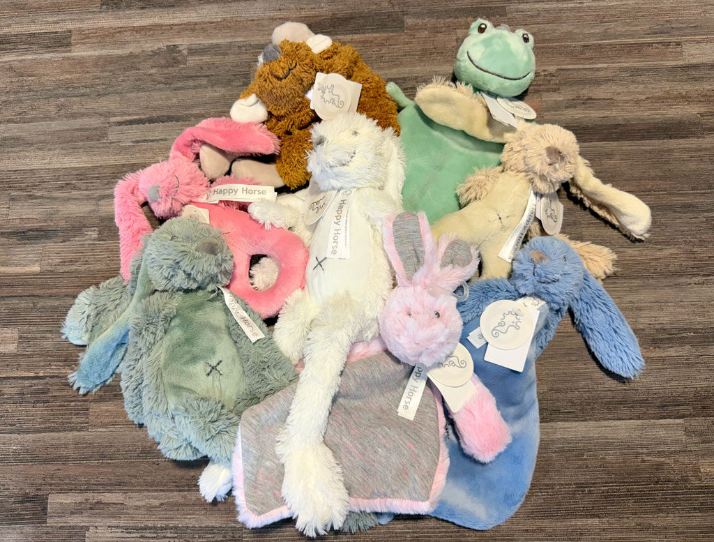 Happy Horse, zachte knuffels voor baby, peuter of kleuter.
